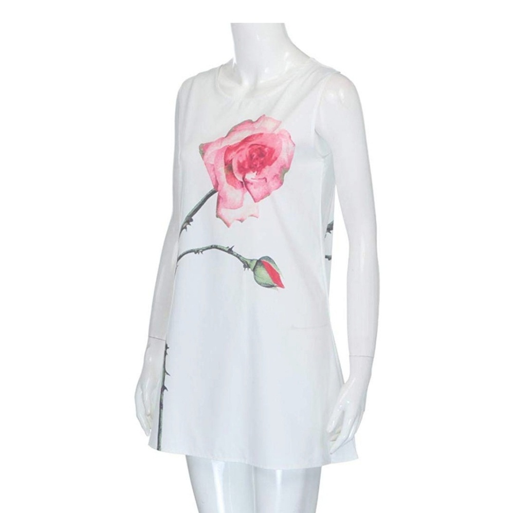 2019d Women's Loose Short Sleeve dress